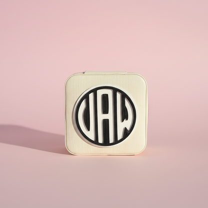 "Monogram Circle" - Custom EVA FOAM Sticker