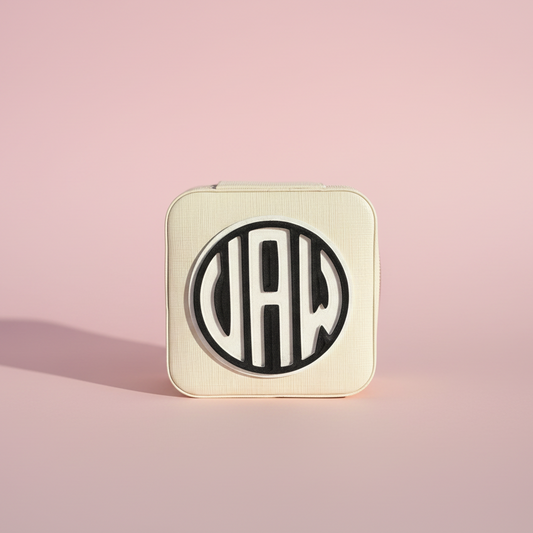 "Monogram Circle" - Custom EVA FOAM Sticker