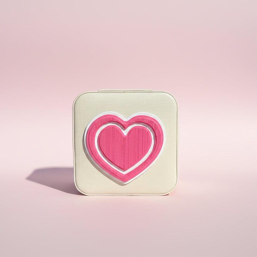 "Heart" - Custom EVA FOAM Sticker