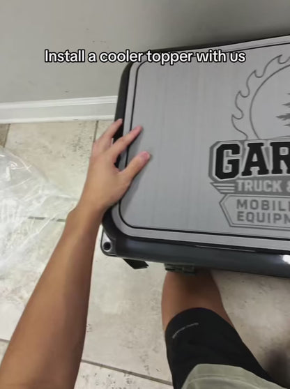 "Strictly Business" - Custom Cooler Topper with YOUR LOGO
