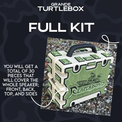 "YOUR LOGO" - Custom Speaker Shell for Turtlebox or Ecoxgear Defender