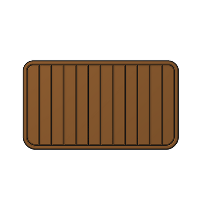 "Lines" - EVA Foam Cooler Topper
