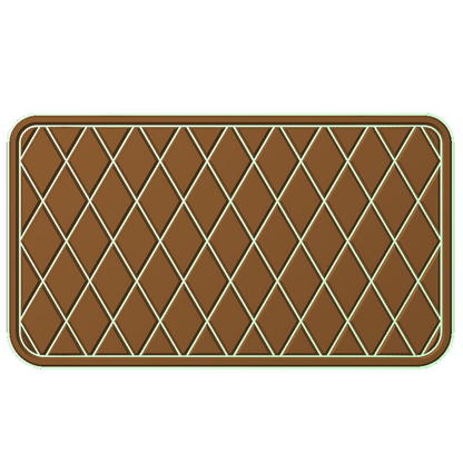 "Diamonds" - EVA Foam Cooler Topper