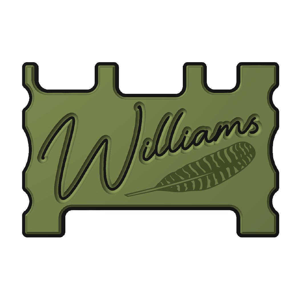 "Turkey Feathers" - Custom Speaker Shell for Turtlebox or Ecoxgear Defender